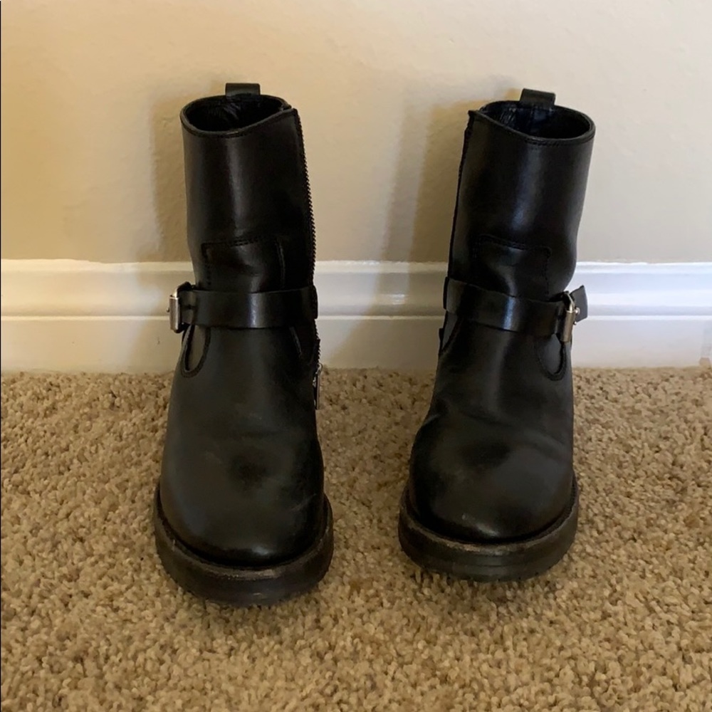 All Saints Motorcycle Harness Boots